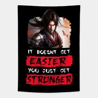 Samurai Motivation Quotes - Anime Shirt Tapestry