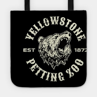 Yellowstone Angry Bear Petting Zoo Tote