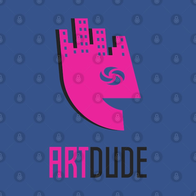 YourArtDude Logo In Pink And Black by yourartdude