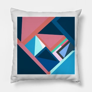 Bold Blue Pillow