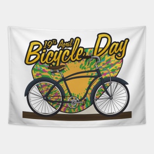 Bicycle Day Tapestry