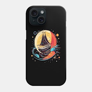 Sailing Boat Lover Spaceship Captain Phone Case