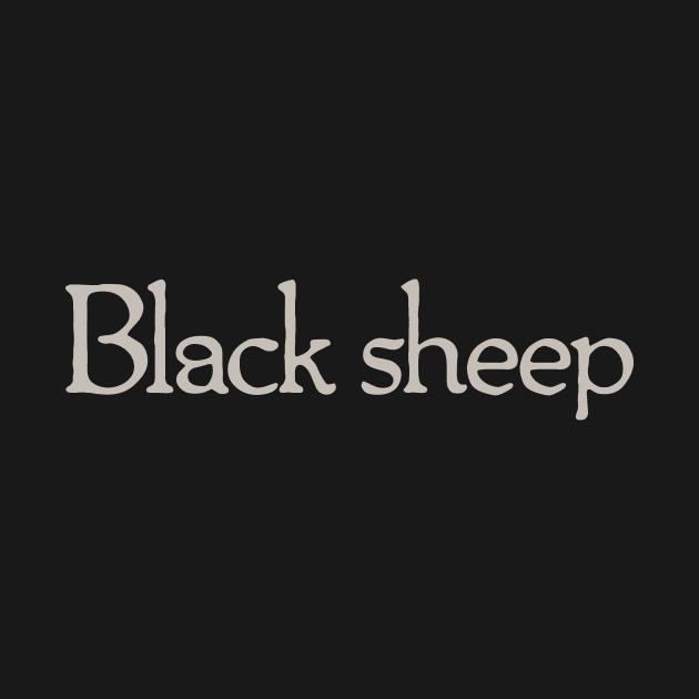 Black Sheep by calebfaires