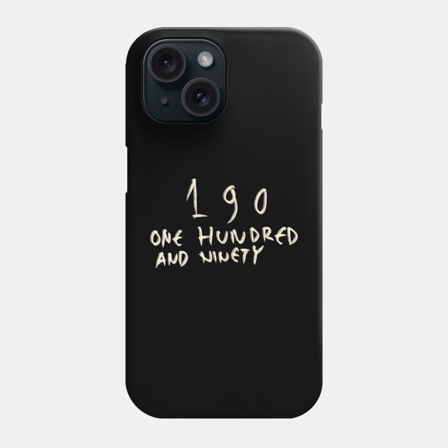 190 Phone Case by Saestu Mbathi