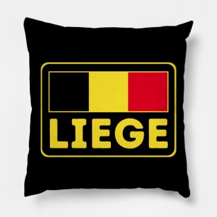 Liege Belgium Pillow