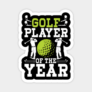 Golf Player Of the Year T Shirt For Women Men T-Shirt Magnet