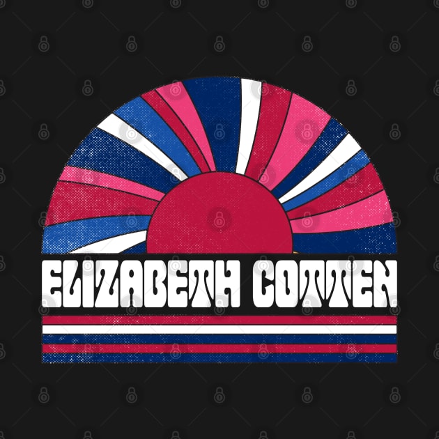 Elizabeth Proud Name Personalized Retro Flowers Beautiful by Friday The 13th