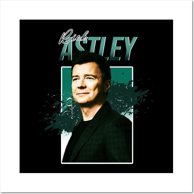 Never Gonna Give You Up Rickroll - Rick Astley  Art Print for