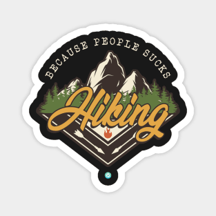 Hiking Geocaching gift Magnet