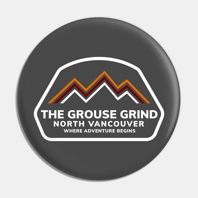 Grouse Grind Pin by FahlDesigns
