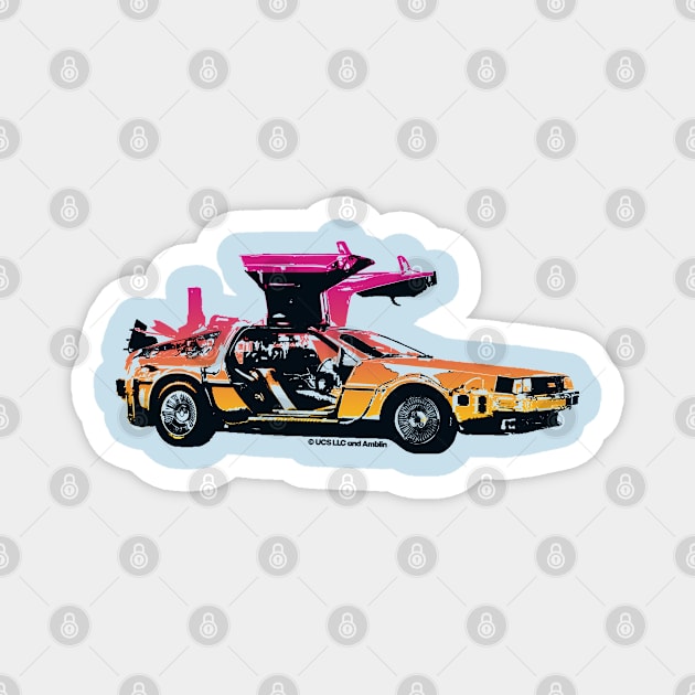 Back to the future. Open hatch delorean. Birthday party gifts. Perfect present for mom mother dad father friend him or her Magnet by SerenityByAlex