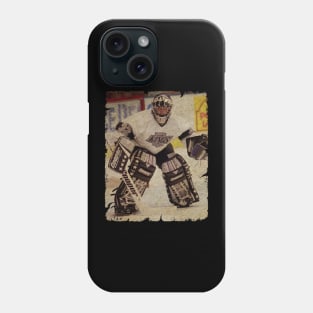 Kelly Hrudey, 1993 in Los Angeles Kings (10 Shutouts) Phone Case