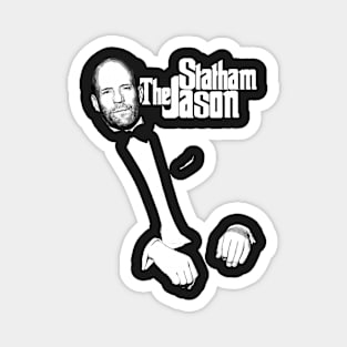 jason statham fan works graphic design and drawing by ironpalette Magnet