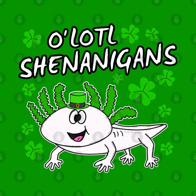 St. Patrick's Day 2022 Axolotl O'Lotl Shenanigans by doodlerob