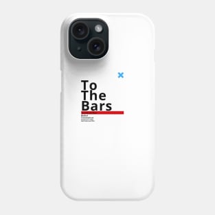 To the Bars - Touchdown Boys Left Phone Case