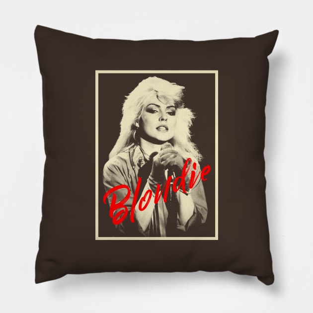 Blondie Debbie Blondie Pillow by Greater Maddocks Studio