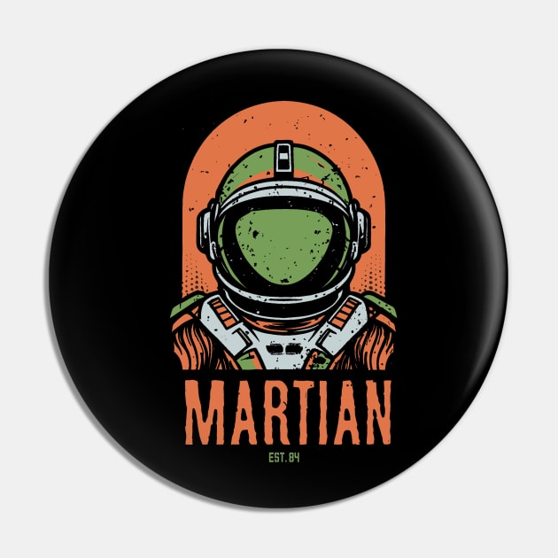 Martian Pin by bmron