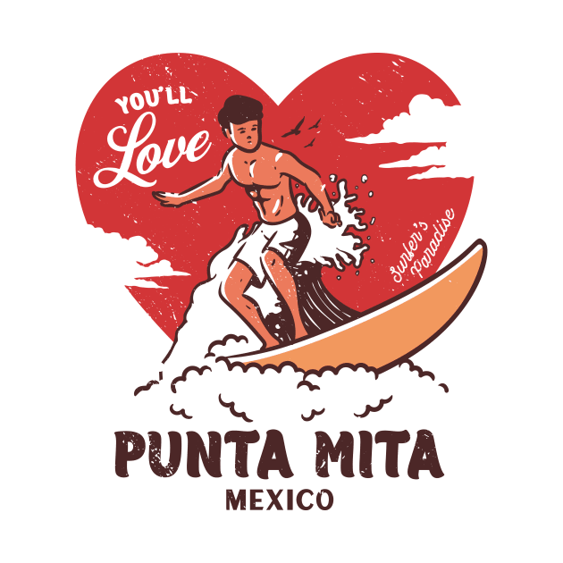 Vintage Surfing You'll Love Punta Mita, Mexico // Retro Surfer's Paradise by Now Boarding