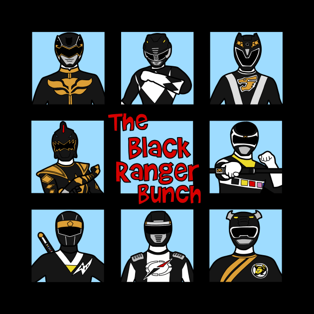 Black Ranger Bunch by SimplePeteDoodles