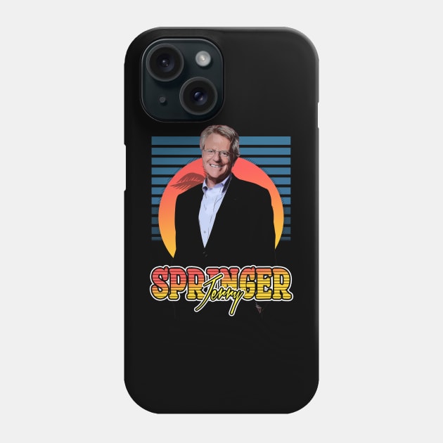 Retro Jerry Springer /// Style Flyer Vintage Phone Case by Now and Forever