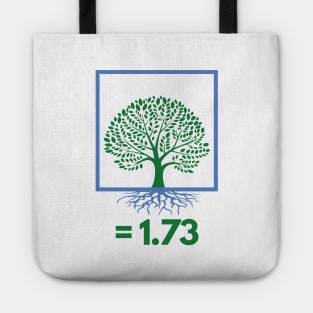 Square Root of Tree Funny Math Jokes Tote