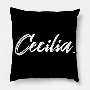 Name Cecilia Pillow