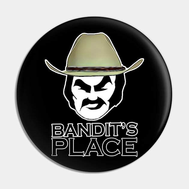 Bandit's Place Pin by RetroZest