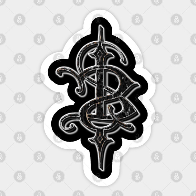 Skinny Puppy Logo White Stroke Skinny Puppy Sticker Teepublic
