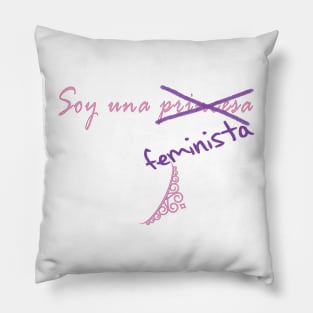 I am a feminist, not a princess Pillow