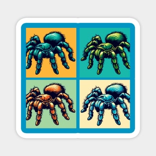 Pop Greenbottle Blue Tarantula - Cool Spider Magnet