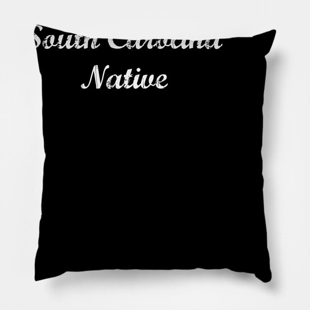 South Carolina Native Pillow by jverdi28