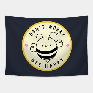 Don't worry, Bee happy Tapestry