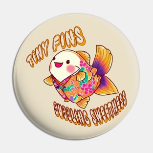 Goldfish kimono Pin