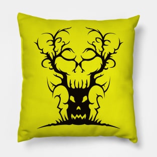 Scary Spooky Tree Pillow