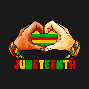 Juneteenth Heart T-Shirt