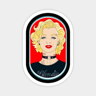 Marilyn tattooed Magnet