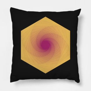 abstract patterns on ceramic tile Pillow