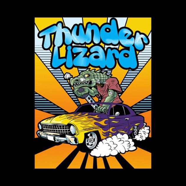Thunder Lizard by Aillen Artworks