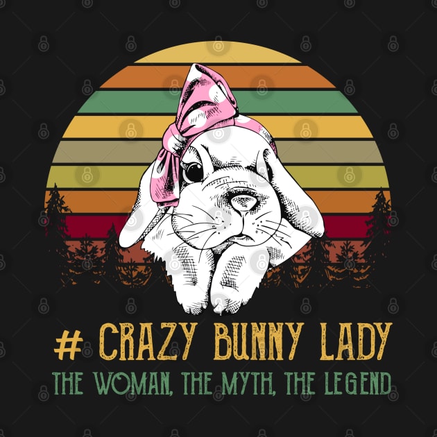 CRAZY BUNNY LADY by Samono