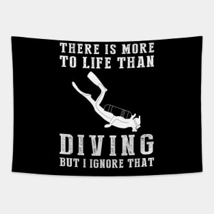 Diving Ignorance T-Shirt Tapestry