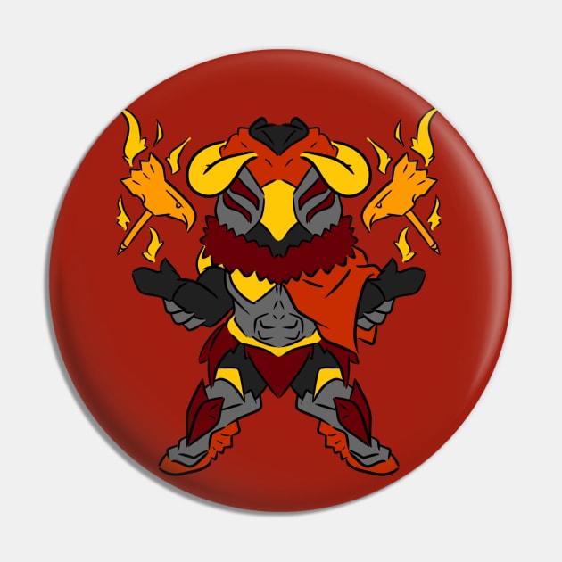 Destiny 2 - Titan - Sunbreaker Pin by SoraLorr