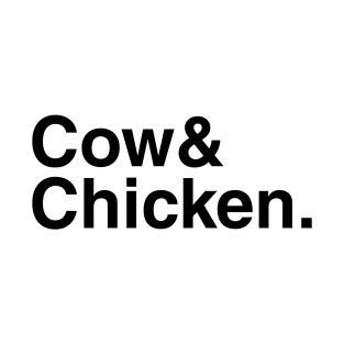 Cow & Chicken. T-Shirt