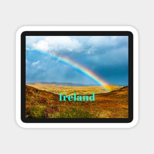 A Beautiful Irish Rainbow Magnet