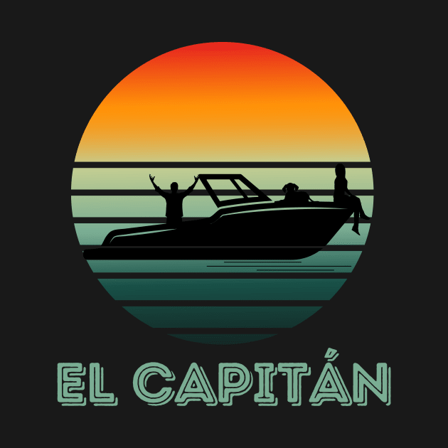 El Capitán Men's Boating by Three Little Birds