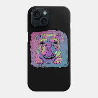 funny french bulldog impressive for dog enthusiasts Phone Case