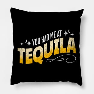 You Had Me At Tequila Pillow