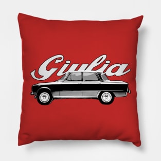 Alfa Romeo Giulia (Alfa red) Pillow