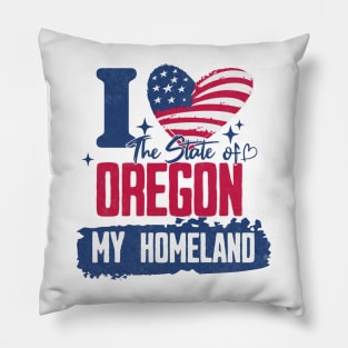 Oregon my homeland Pillow