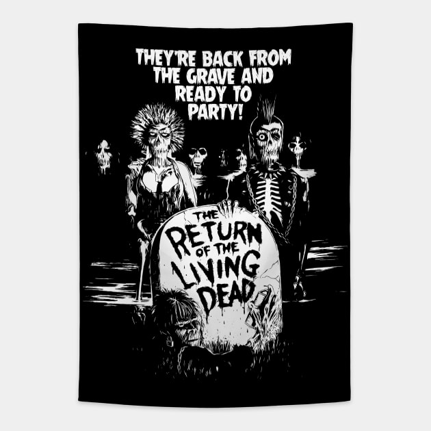 The Return of the living Dead - Party Tapestry by NorthWestDesigns