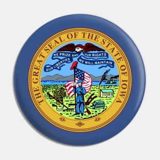 State of Iowa Pin